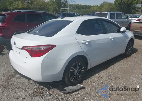 2018 Toyota Corolla Le from USA, damaged, VIN 2T1BURHE2JC034126
